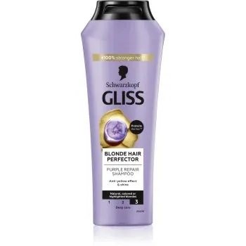Schwarzkopf Gliss Blonde Hair Perfector șampon de păr neutralizeaza tonurile de galben
