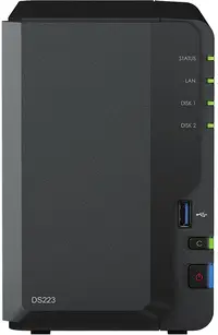 Dispozitiv NAS Synology - DiskStation DS223, 2GB, negru