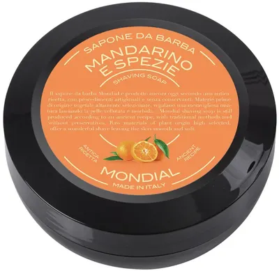 Mondial 1908 Săpun de ras, cu parfum de mandarină și condimente, 60 g