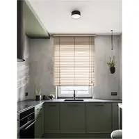Plafoniera LULDO Nisipiu Negru Aluminiu LED 16W 230V 976Lm IP20 3000K