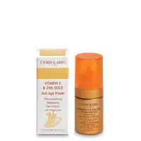 L'Erbolario Pudra de ochi Vitamina C si Aur 24K, 15ml