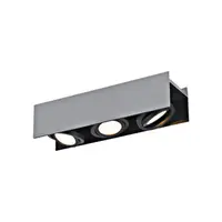 Vidago Pro / 3flg., DALI dimmable 3x9W 4000K silver IP20