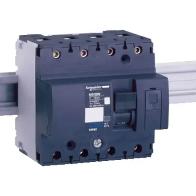 Acti9 NG125, Intrerruptor, Acti9 NG125L, 4P, 20A, curba D