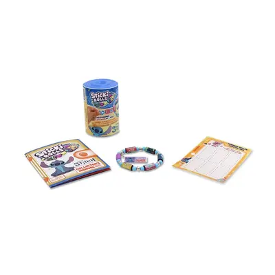 Bratara Sticki Rolls Stitch cu 50 de abtibilduri in capsula