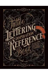 Tattoo Lettering Inspiration Reference Book