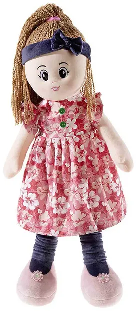 Papusa moale Heunec Poupetta - Chloe, 63 cm