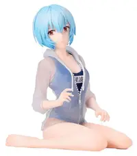 Statuetă Sega Animation: Rebuild of Evangelion - Rei Ayanami (School Swimsuit), 13 cm