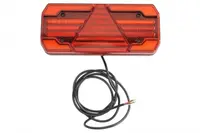 Stop spate stanga (LED, 12 24V, cu intermitent, cu lumina de ceata, cu stop, lumina de parcare, reflector triunghiular, lungime cablu: 2m)
