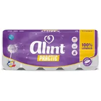 Hartie Igienica Alint Practic, 2 Straturi, 10 Role, Alba