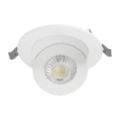 Spot LED downlight 7W 3000K/4200K/6500K, alb, montaj incastrat