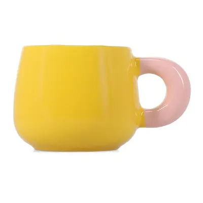 Cană galbenă new bone china 470 ml Coco – ONA