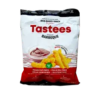 Snack din orez cu aroma de barbeque, 65g, Tastees