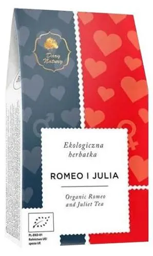 Ceai bio din plante Romeo and Juliet, 2 x 20 g, Dary Natury