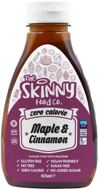 Skinny Syrup Maple & Cinnamon, 425 ml, Skinny Food Co
