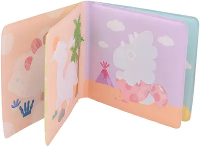 Carte de baie Johntoy - Happy World, cu dinozauri