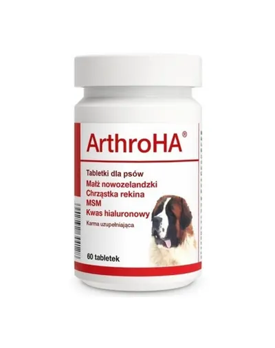 DOLFOS ArthroHA 60 tab. supliment cu acid hialuronic pentru articulatii caini
