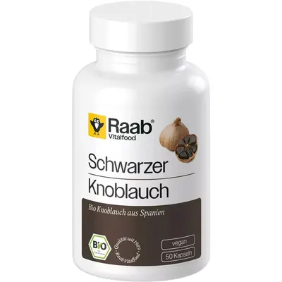 Usturoi Negru Bio 500mg 50cps