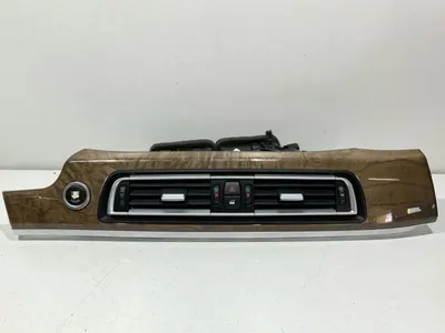 Grila ventilatie bord centrala cu trim si buton start stop 9115859 BMW Seria 7 (2008-2015) [F01, F02]