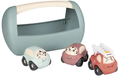 Smoby - Vehicule într-o cutie, 3 bucăți