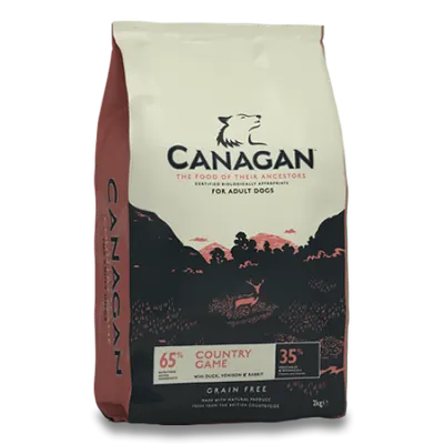 Hrana uscata pentru caini Canagan Adult cu vanat 12 kg
