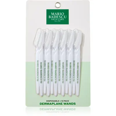 Mario Badescu Dermaplane Wands brici faciale 12 buc
