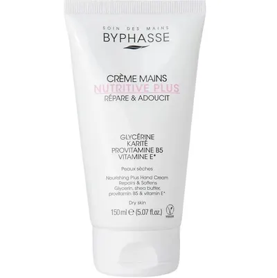 Crema pentru maini hranitoare Nutritive Plus, 150ml, Byphasse