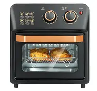 Friteuza cu aer cald retro (cuptor electric) cu prajitor de paine cuptor cu convectie de 12 l pentru casa