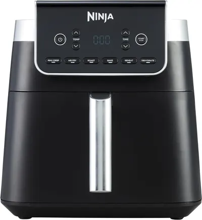 Friteuză cu aer cald Ninja - AF180EU, 2000W, 6.2 l, neagră