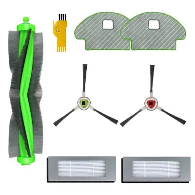 Set accesorii PAA-home, compatibile cu aspiratoarele iRobot Roomba Combo R111840 R1138, continut: 2 lavete, 2 filtre, 2 perii laterale , 1 perie cent