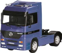 Jucărie din metal Welly - Camion Mercedes Benz Actors, 1:32, sortiment