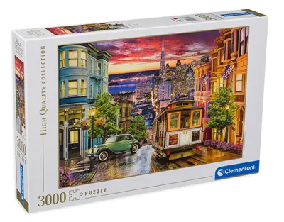 Puzzle Clementoni din 3000 de piese - San Francisco