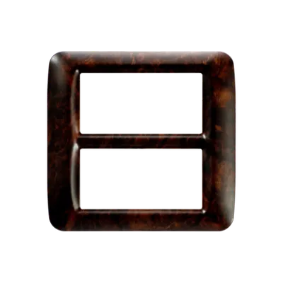 Placa ornament TOP SYSTEM - tehnopolimer- 8 module(4+4 OVERLAPPING) - ENGLISH WALNUT - SYSTEM