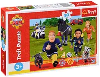 Puzzle Trefl din 30 de piese - Pompierul Sam