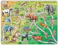 Puzzle educațional Larsen din 83 piese - Evoluţie