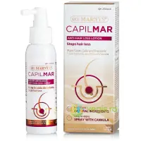 Capilmar Lotiune Impotriva Caderii Parului (Celule Stem Vegetale + Prebiotic + Zinc + Vitamine) 100ml