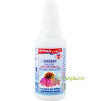 Solutie Hipertonica pentru Lavaj Nazal cu Sare de Mare, Echinacea si Argila FaviRinosan 30ml