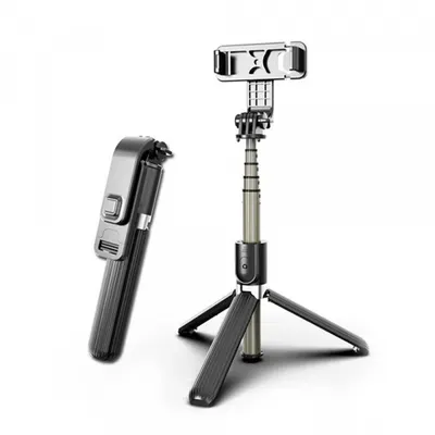 Selfie Stick Bluetooth Techsuit L03, Universal, Negru