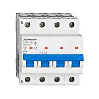 Intrerupator automat tetrapolar MCB, AMPARO 6kA, C 50A, 3P+N