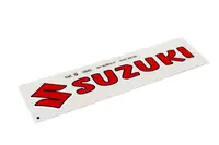 Autocolant Suzuki, culoare rosu