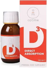 Lipozomen vitamina D3, 100 ml, Optime