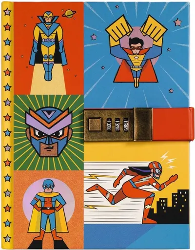 Jurnal secret Djeco Lovely Paper - Ben, cu un cod numeric
