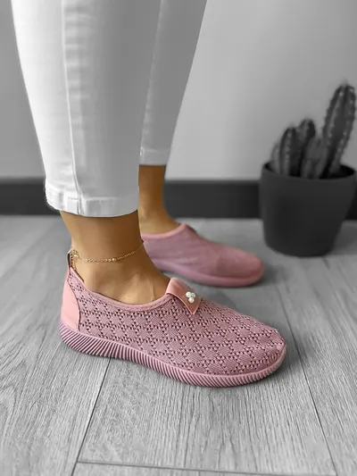 Espadrile dama casual roz CL08 T54-2