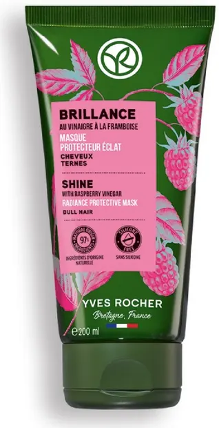 Yves Rocher Brillance Mască pentru păr vopsit și strălucire, 200 ml