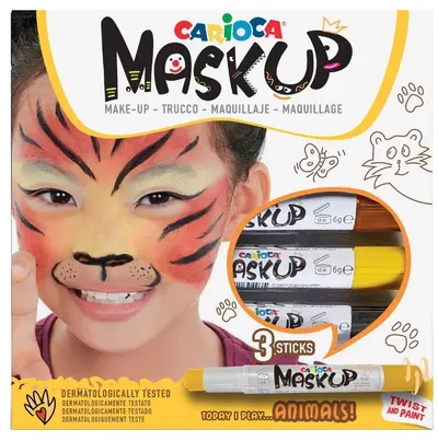 Set 3 carioci - Mask-up Animals