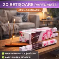 Betisoare parfumate Sensation, Aroma Land, 20 buc