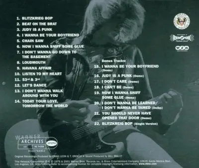 Ramones (Enhanced Plus Bonus)