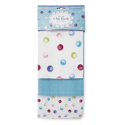 Prosoape de vase 3 buc. din bumbac 45x65 cm Spotty Dotty – Cooksmart ®