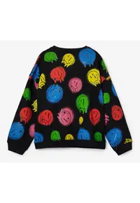 Bluza sport din bumbac cu imprimeu grafic -