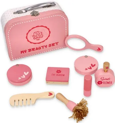 Trusa de cosmetice cu accesorii - Lelin