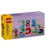 LEGO Iconic. Numere de zi de nastere 40807, 281 piese